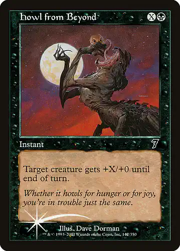 Howl from Beyond - 7ed Spoiler
