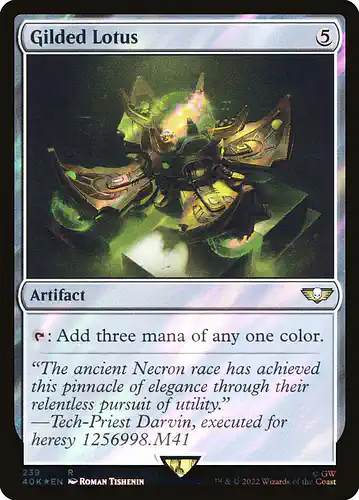 Gilded Lotus - 40k Spoiler