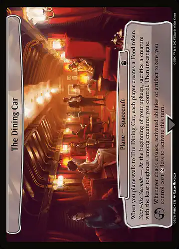 The Dining Car - who Spoiler