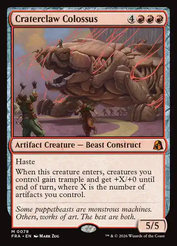 Craterclaw Colossus - fra Spoiler