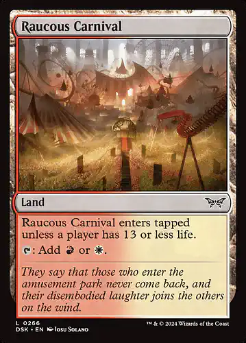 Raucous Carnival - dsk Spoiler