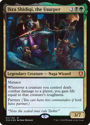 Ikra Shidiqi, the Usurper - cm2 Spoiler