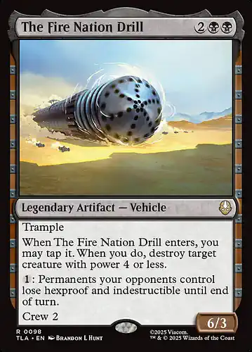 The Fire Nation Drill - tla Spoiler