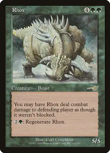 Rhox - nem Spoiler
