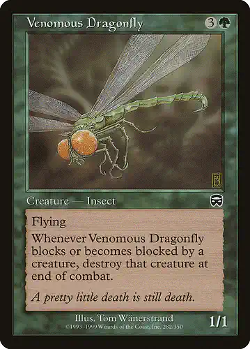 Venomous Dragonfly - mmq Spoiler