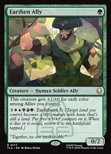 Earthen Ally - tla Spoiler