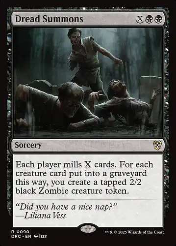 Dread Summons - drc Spoiler