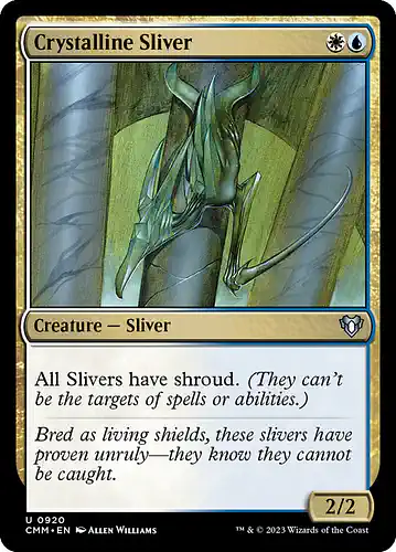 Crystalline Sliver - cmm Spoiler
