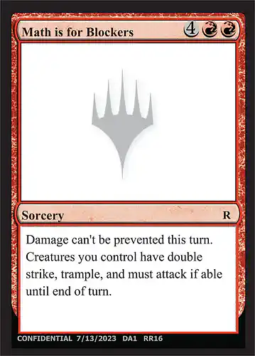 Math is for Blockers - unk Spoiler