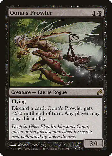Oona's Prowler - lrw Spoiler