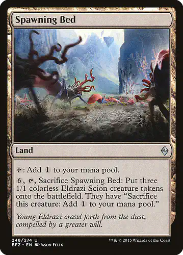 Spawning Bed - bfz Spoiler