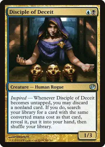 Disciple of Deceit - jou Spoiler