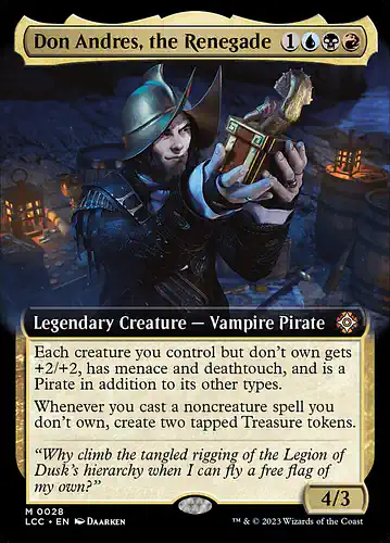 Don Andres, the Renegade - lcc Spoiler