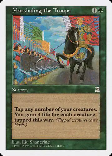 Marshaling the Troops - ptk Spoiler