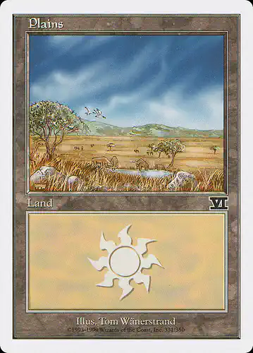 Plains - 6ed Spoiler
