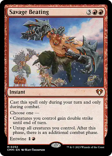 Savage Beating - cmm Spoiler