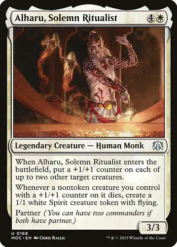 Alharu, Solemn Ritualist - moc Spoiler