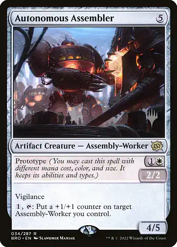 Autonomous Assembler - bro Spoiler