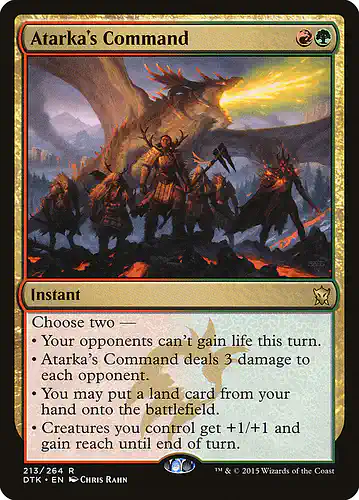 Atarka's Command - dtk Spoiler