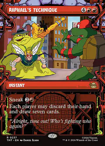 Raphael's Technique - tmt Spoiler