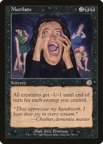 Mutilate - tor Spoiler