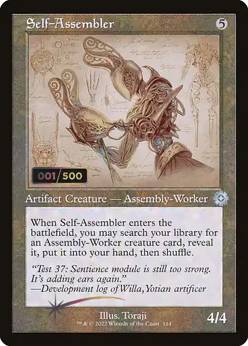 Self-Assembler - brr Spoiler