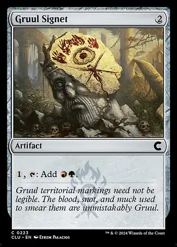 Gruul Signet - clu Spoiler