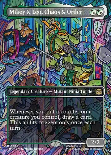 Mikey & Leo, Chaos & Order - tmt Spoiler