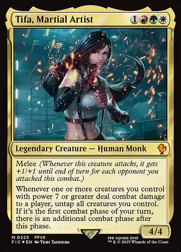 Tifa, Martial Artist - fic Spoiler
