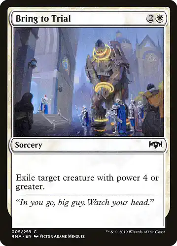 Bring to Trial - rna Spoiler