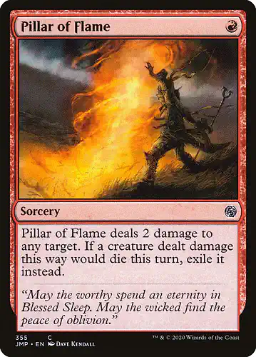 Pillar of Flame - jmp Spoiler