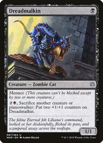 Dreadmalkin - war Spoiler