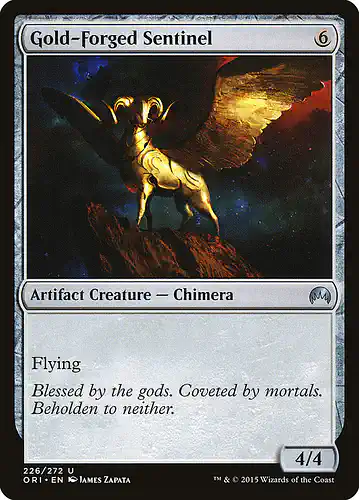 Gold-Forged Sentinel - ori Spoiler