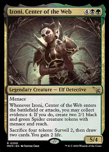 Izoni, Center of the Web - mkm Spoiler