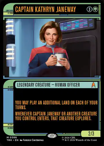Captain Kathryn Janeway - trk Spoiler