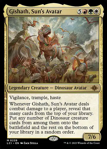 Gishath, Sun's Avatar - lci Spoiler