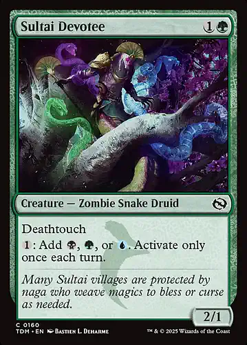 Sultai Devotee - tdm Spoiler