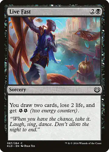 Live Fast - kld Spoiler
