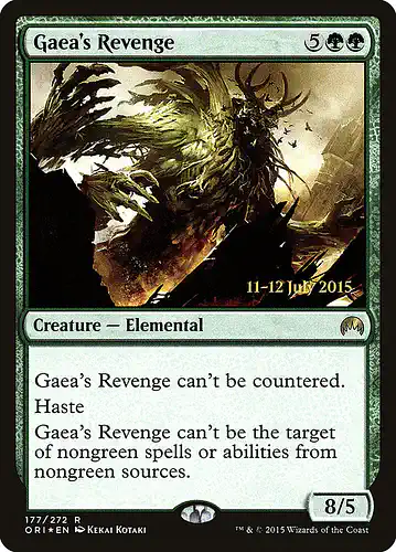 Gaea's Revenge - ori Spoiler