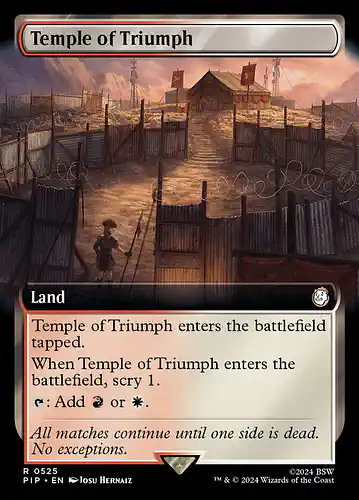 Temple of Triumph - pip Spoiler