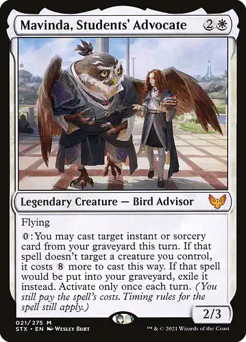 Mavinda, Students' Advocate - stx Spoiler