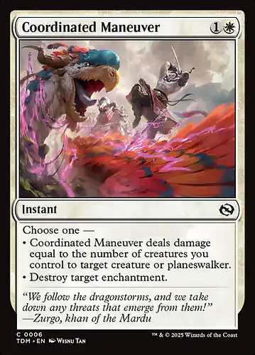 Coordinated Maneuver - tdm Spoiler