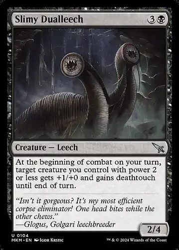 Slimy Dualleech - mkm Spoiler