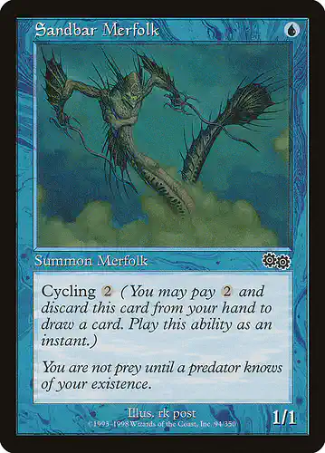 Sandbar Merfolk - usg Spoiler