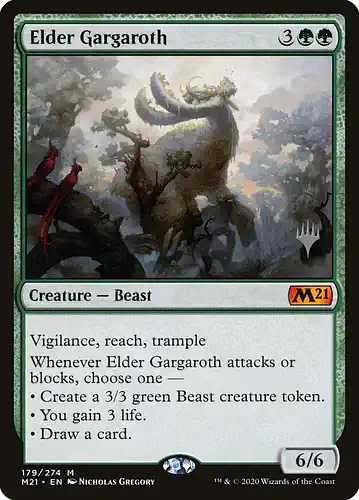 Elder Gargaroth - m21 Spoiler