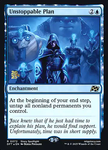 Unstoppable Plan - dft Spoiler