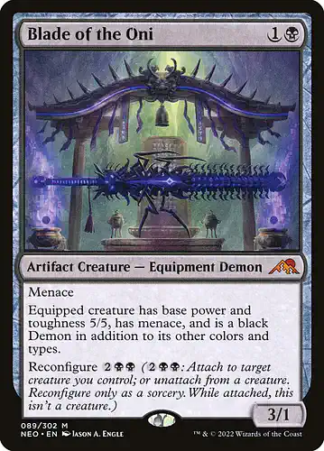 Blade of the Oni - neo Spoiler