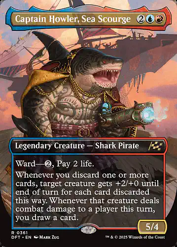 Captain Howler, Sea Scourge - dft Spoiler