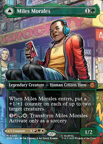 Miles Morales - spm Spoiler