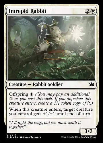 Intrepid Rabbit - blb Spoiler
